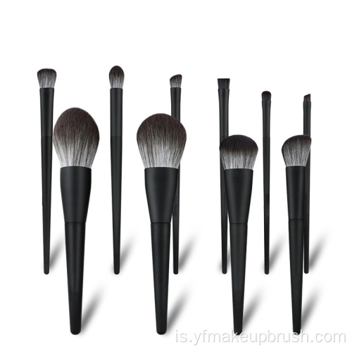 Animal Hair Eye Shadow Makeup Brush Setja